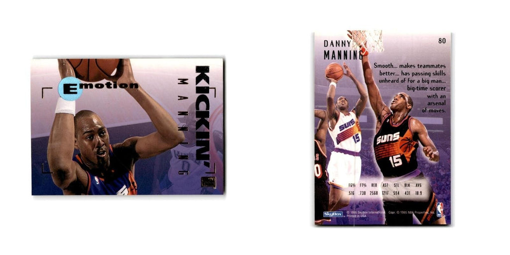 1994 SkyBox E-Motion Danny Manning Suns #80