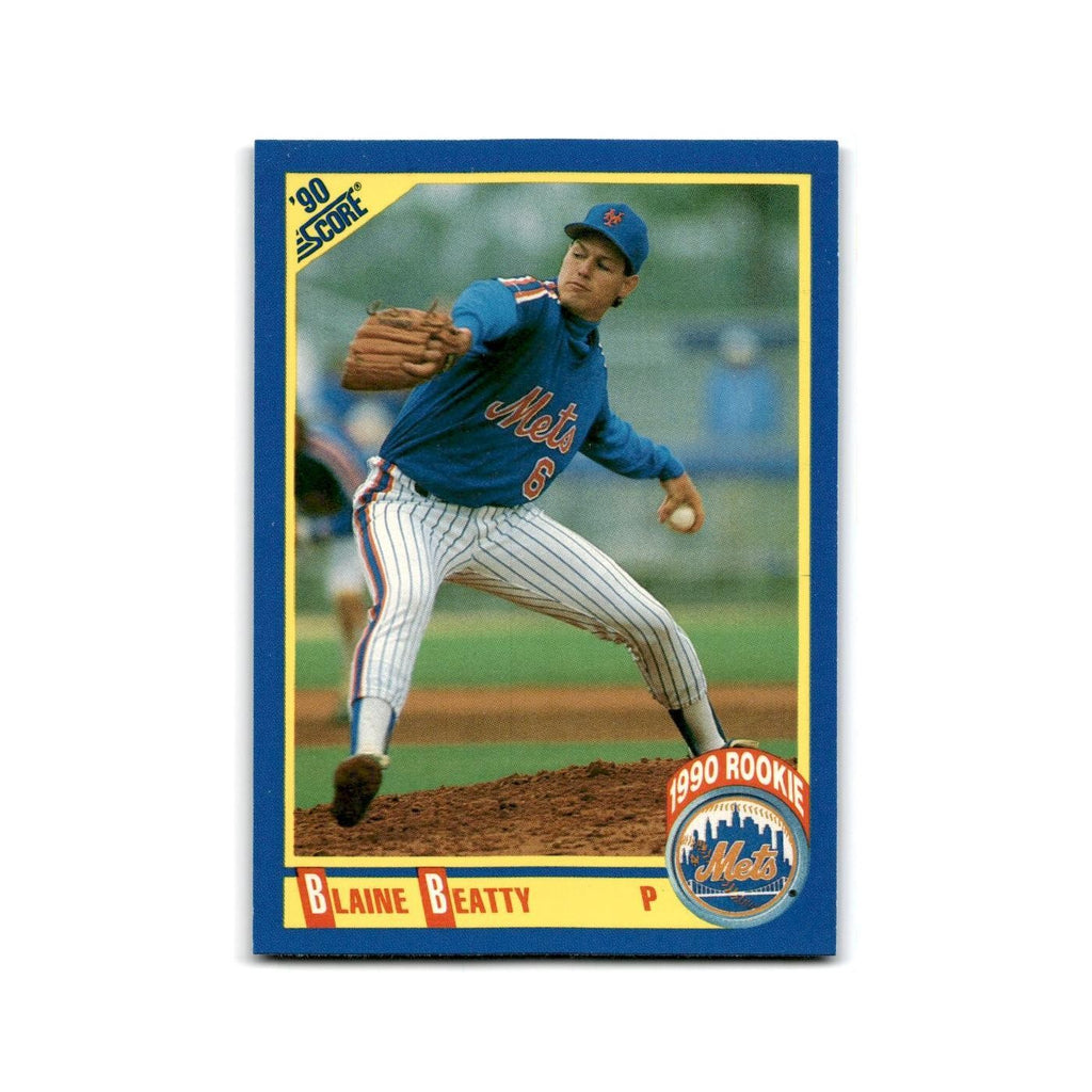 1990 Score Blaine Beatty RC Mets #632
