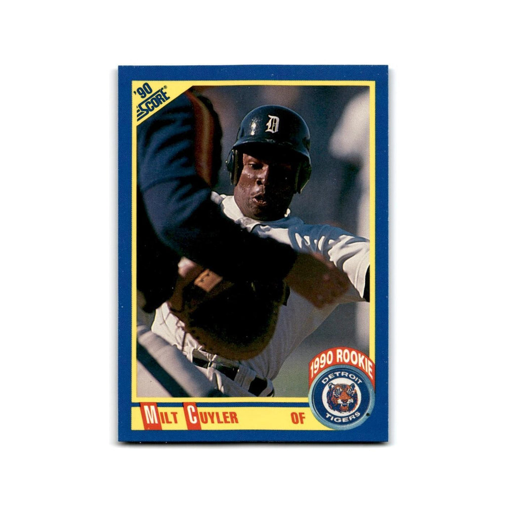 1990 Score Milt Cuyler RC Tigers #583