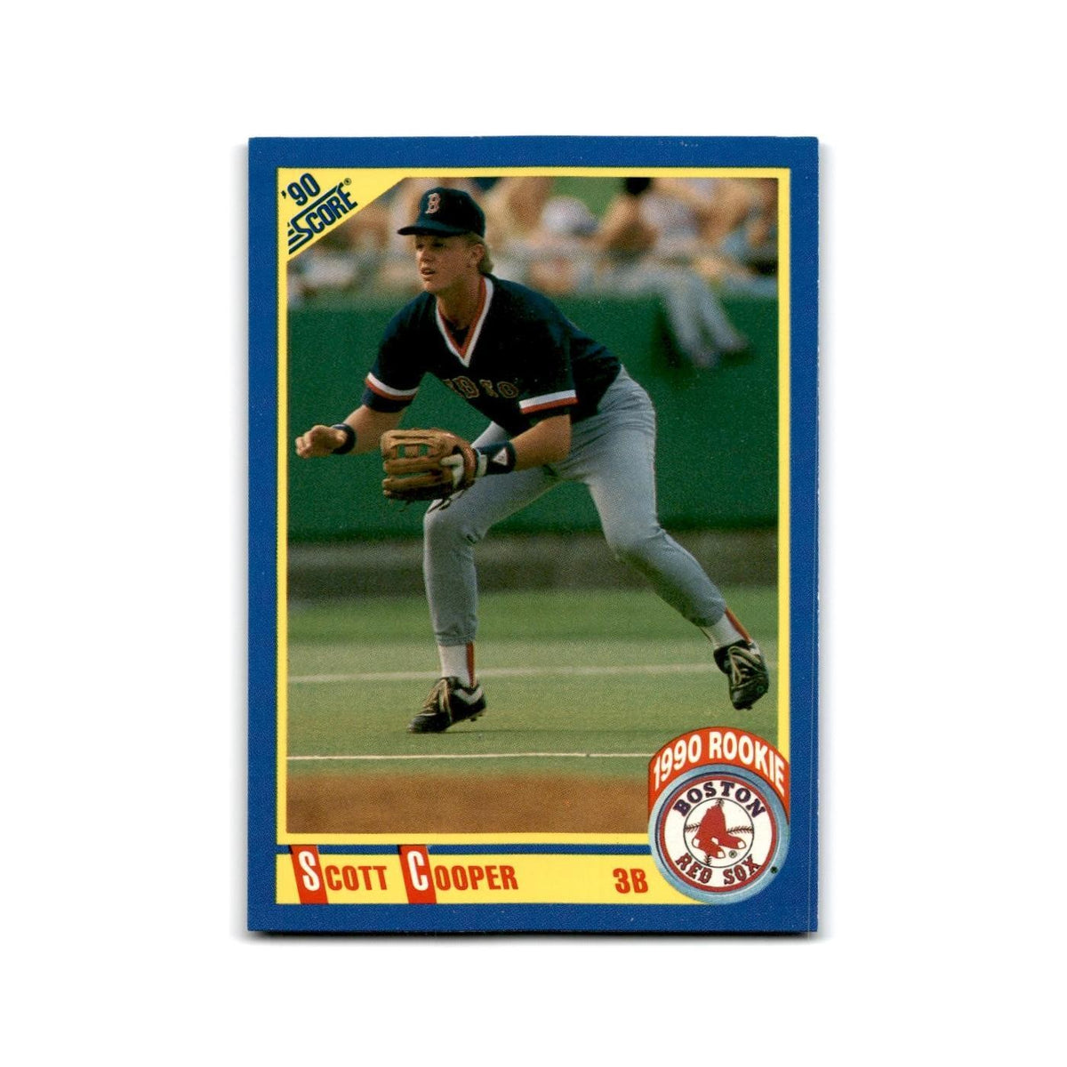 1990 Score Scott Cooper RC Red Sox #651