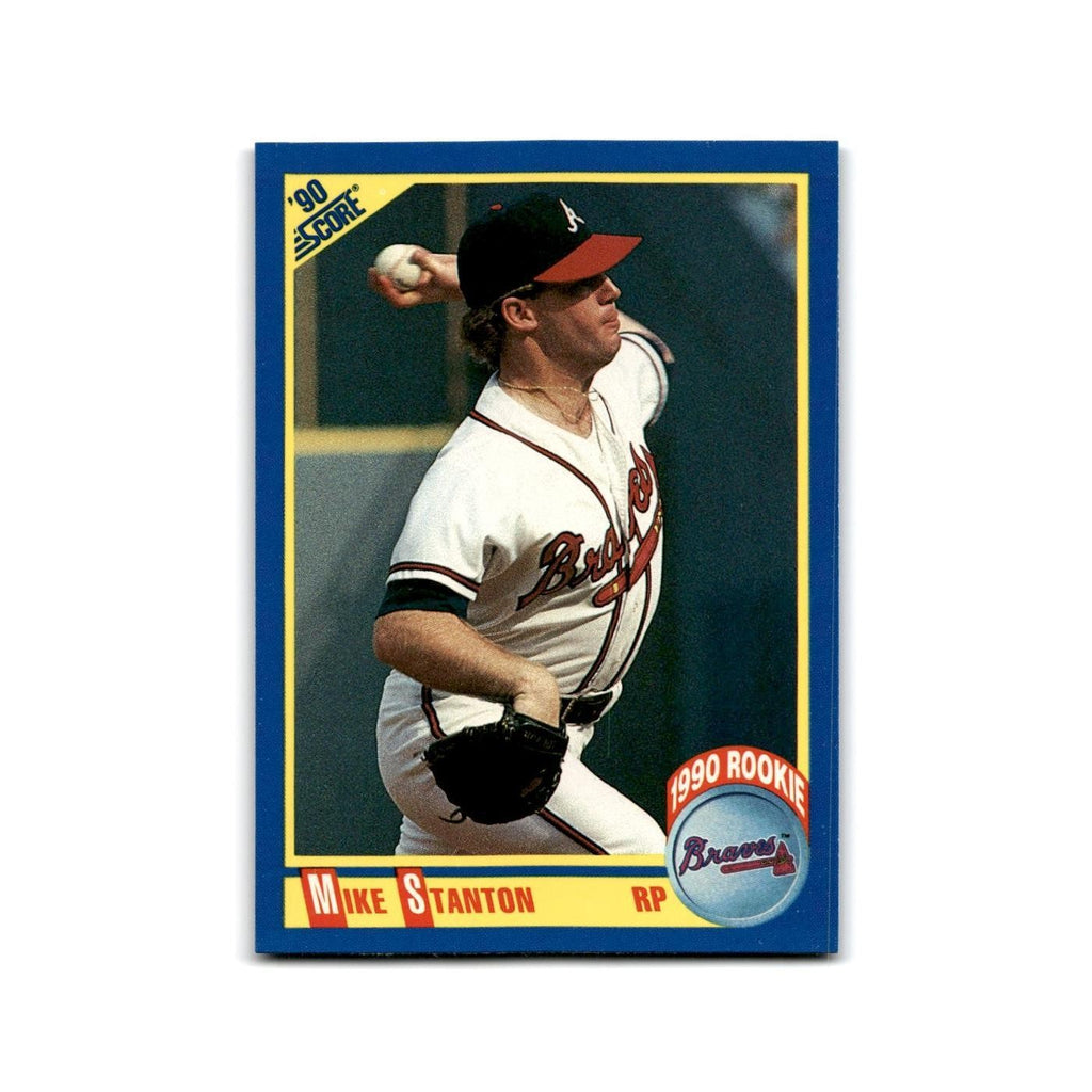 1990 Score Mike Stanton RC Braves #609
