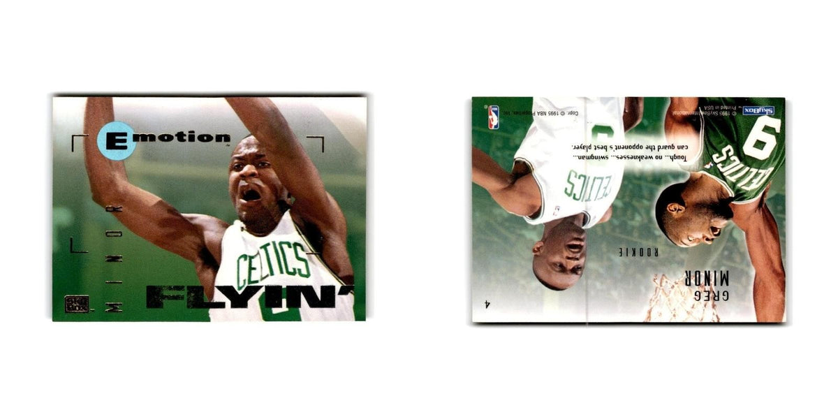 1994 SkyBox E-Motion Greg Minor RC Celtics #4