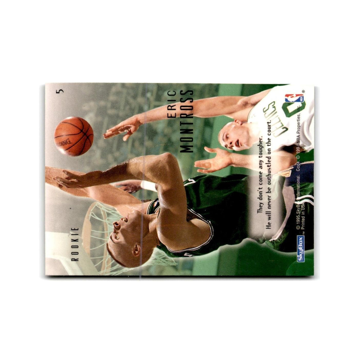 1994 SkyBox E-Motion Eric Montross RC Celtics #5