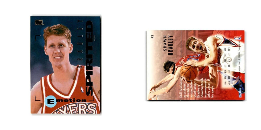 1994 SkyBox E-Motion Shawn Bradley 76ers #73