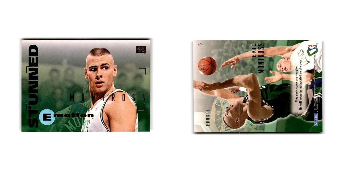 1994 SkyBox E-Motion Eric Montross RC Celtics #5