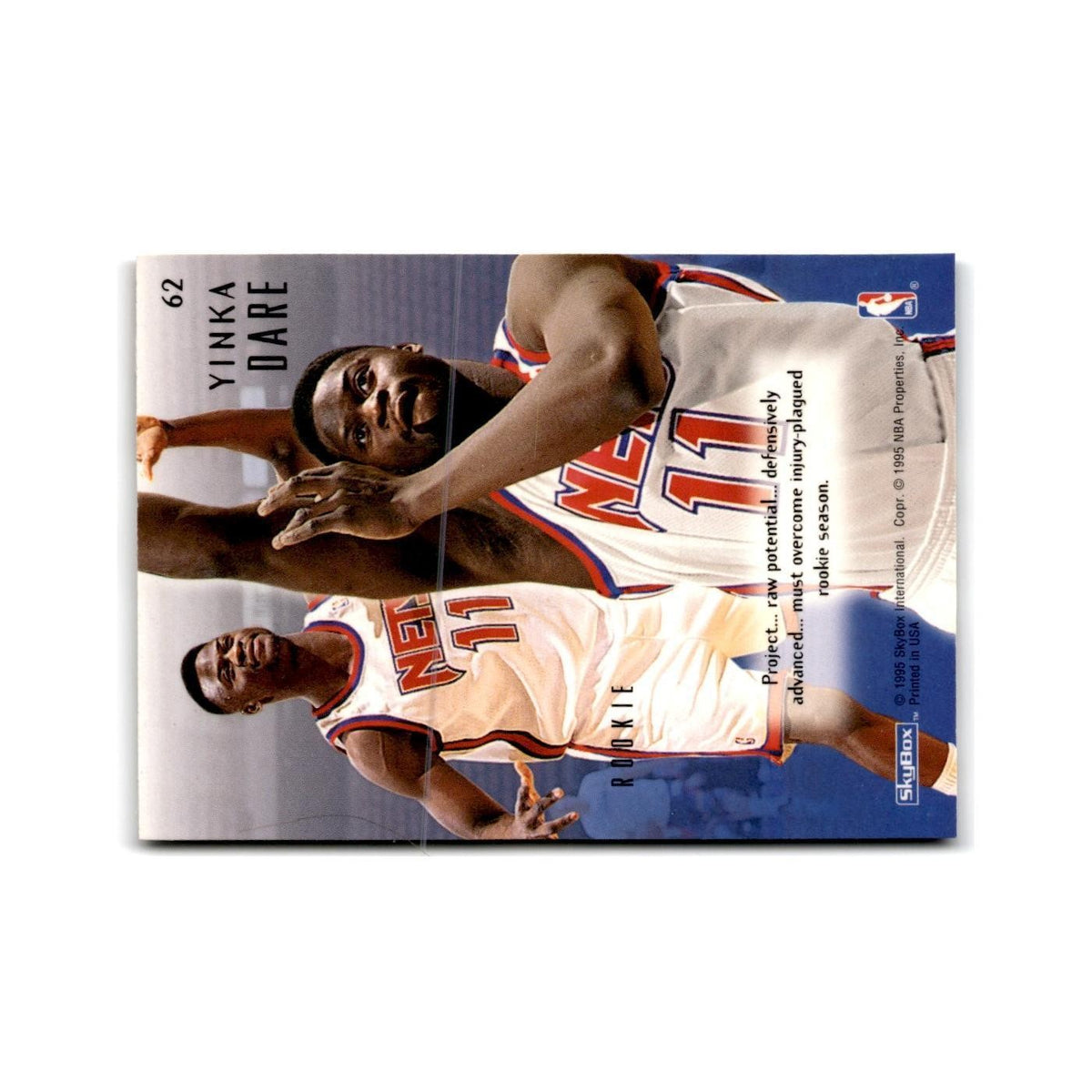 1994 SkyBox E-Motion Yinka Dare Nets #62