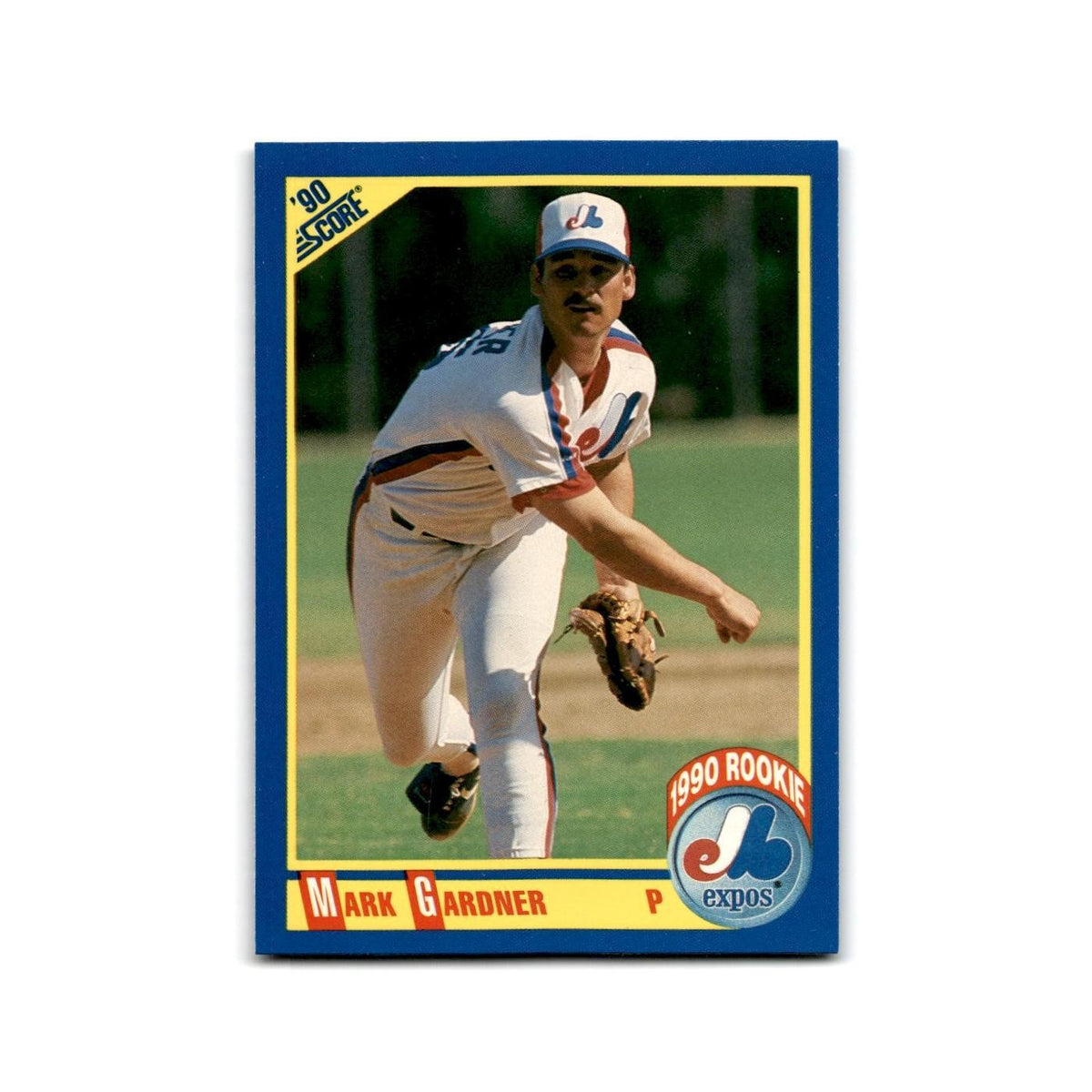 1990 Score Mark Gardner RC Montreal Expos #639