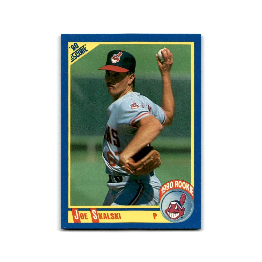 1990 Score Joe Skalski Indians #618