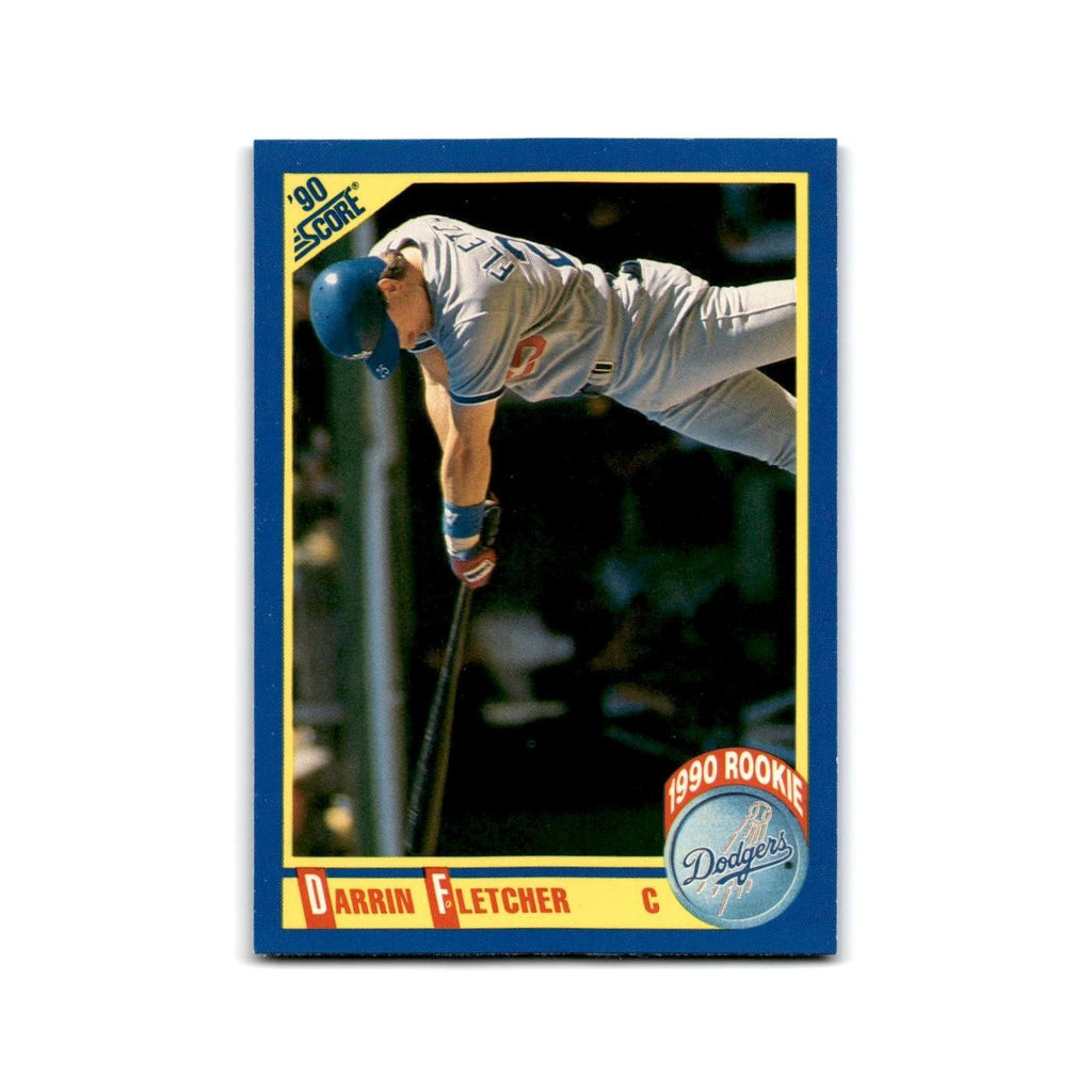 1990 Score Darrin Fletcher RC Dodgers #622