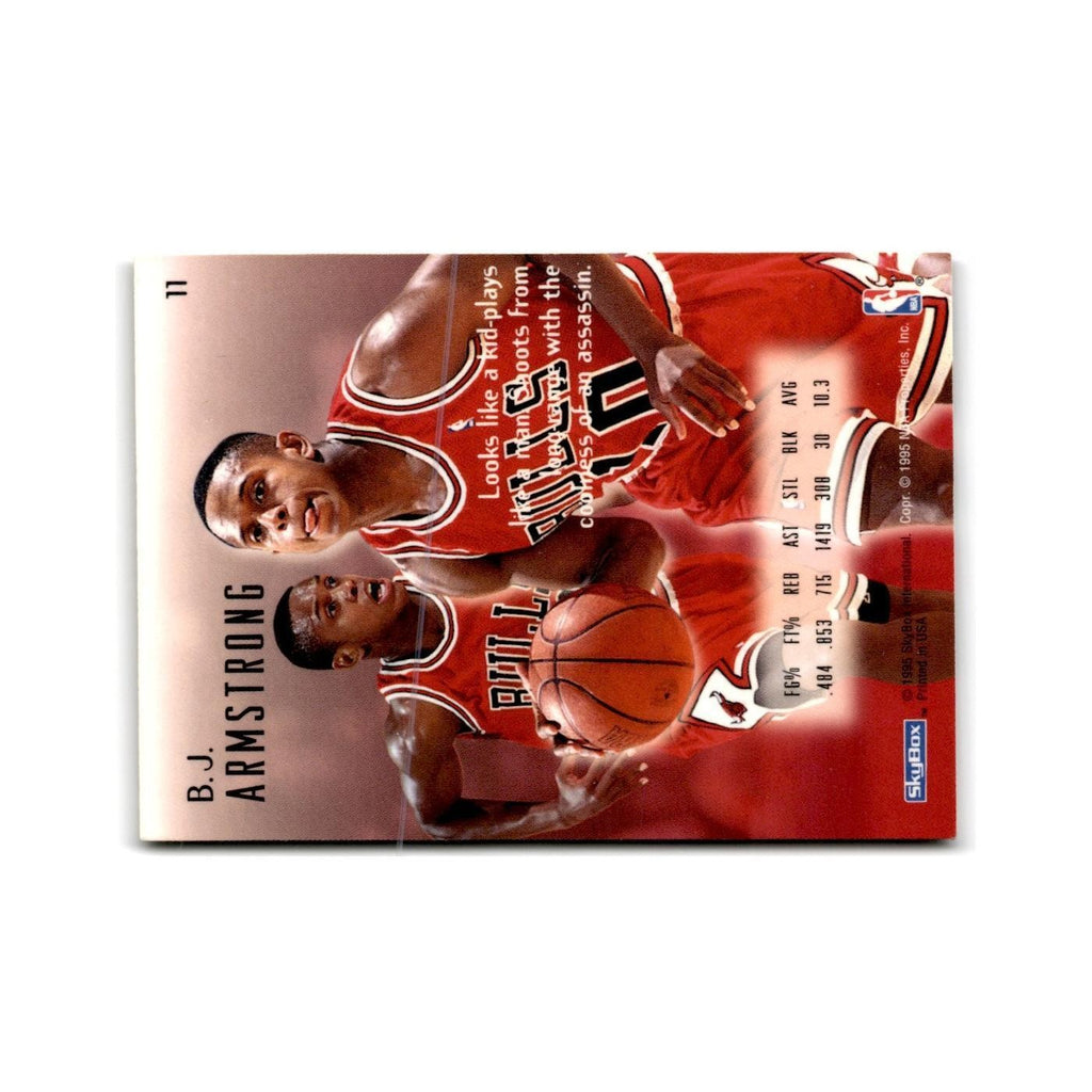 1994 SkyBox E-Motion B.J. Armstrong Bulls #11