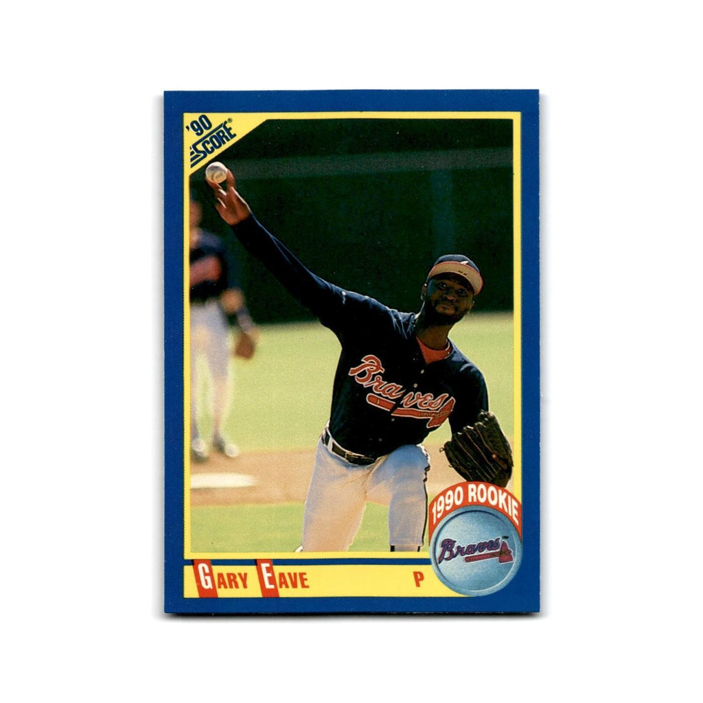 1990 Score Gary Eave RC Braves #621