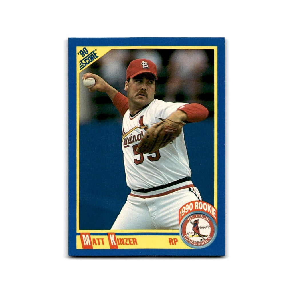 1990 Score Matt Kinzer RC Cardinals #628