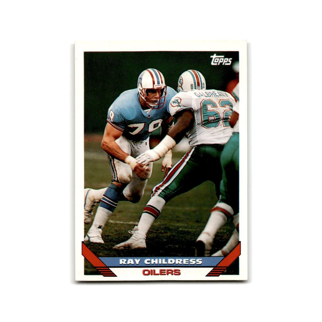 1993 Topps Ray Childress Houston Oilers #318