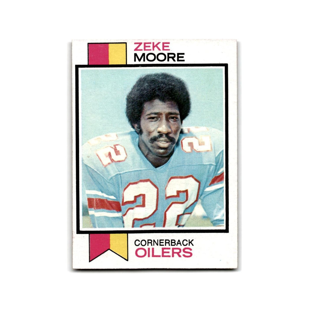 1973 Topps Zeke Moore Houston Oilers #202