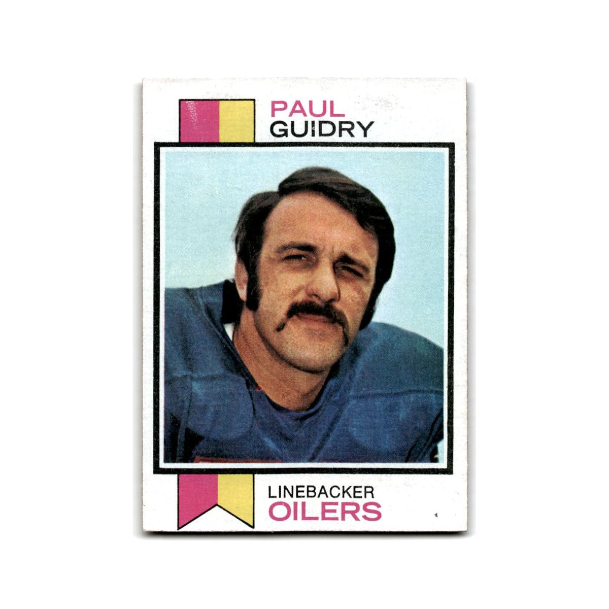 1973 Topps Paul Guidry Houston Oilers #283