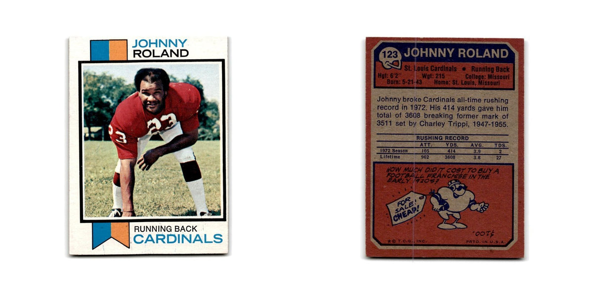 1973 Topps Johnny Roland Cardinals #123
