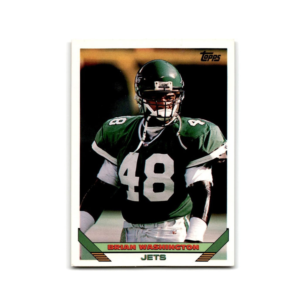 1993 Topps Brian Washington Jets #214