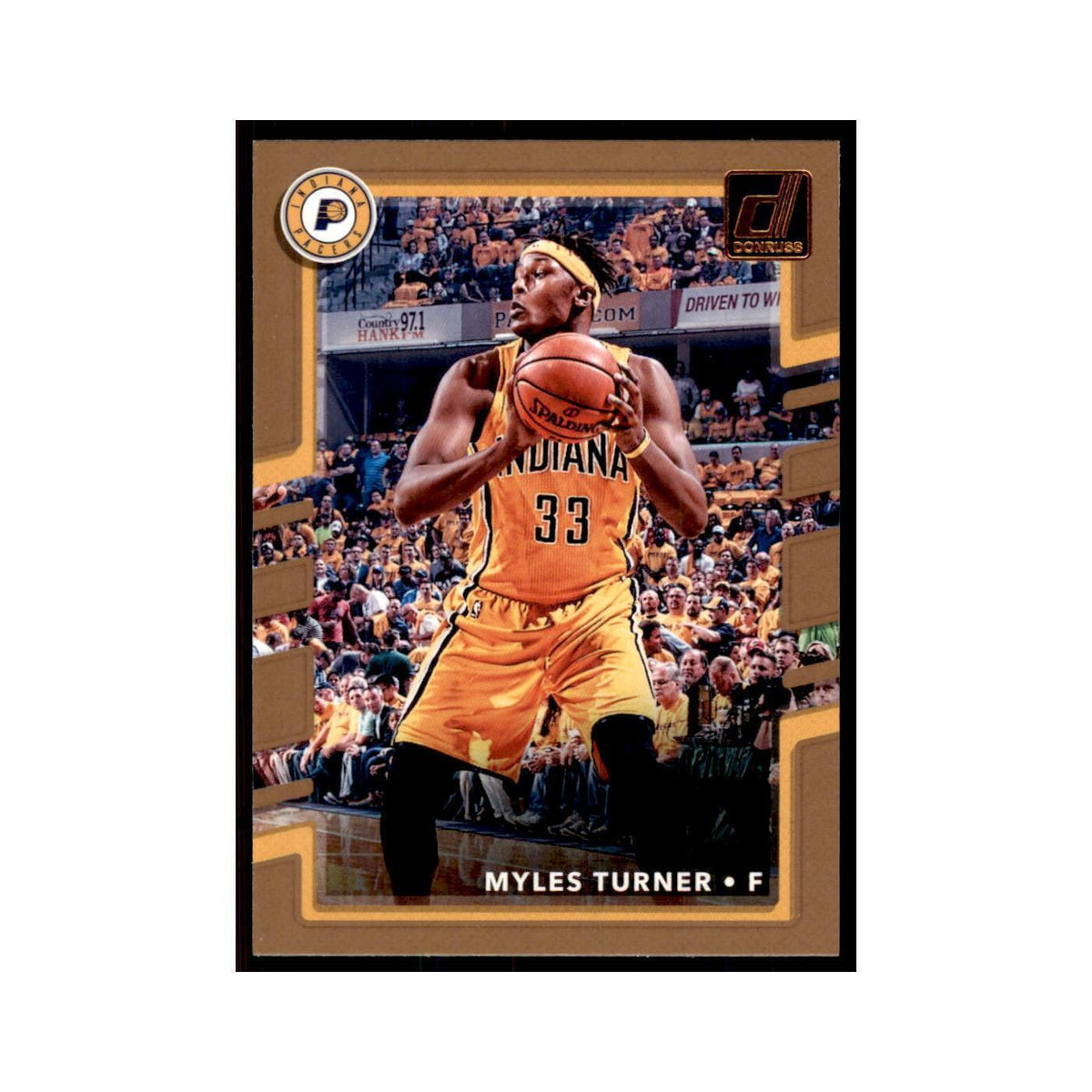2017 Donruss Myles Turner Basketball Cards #58