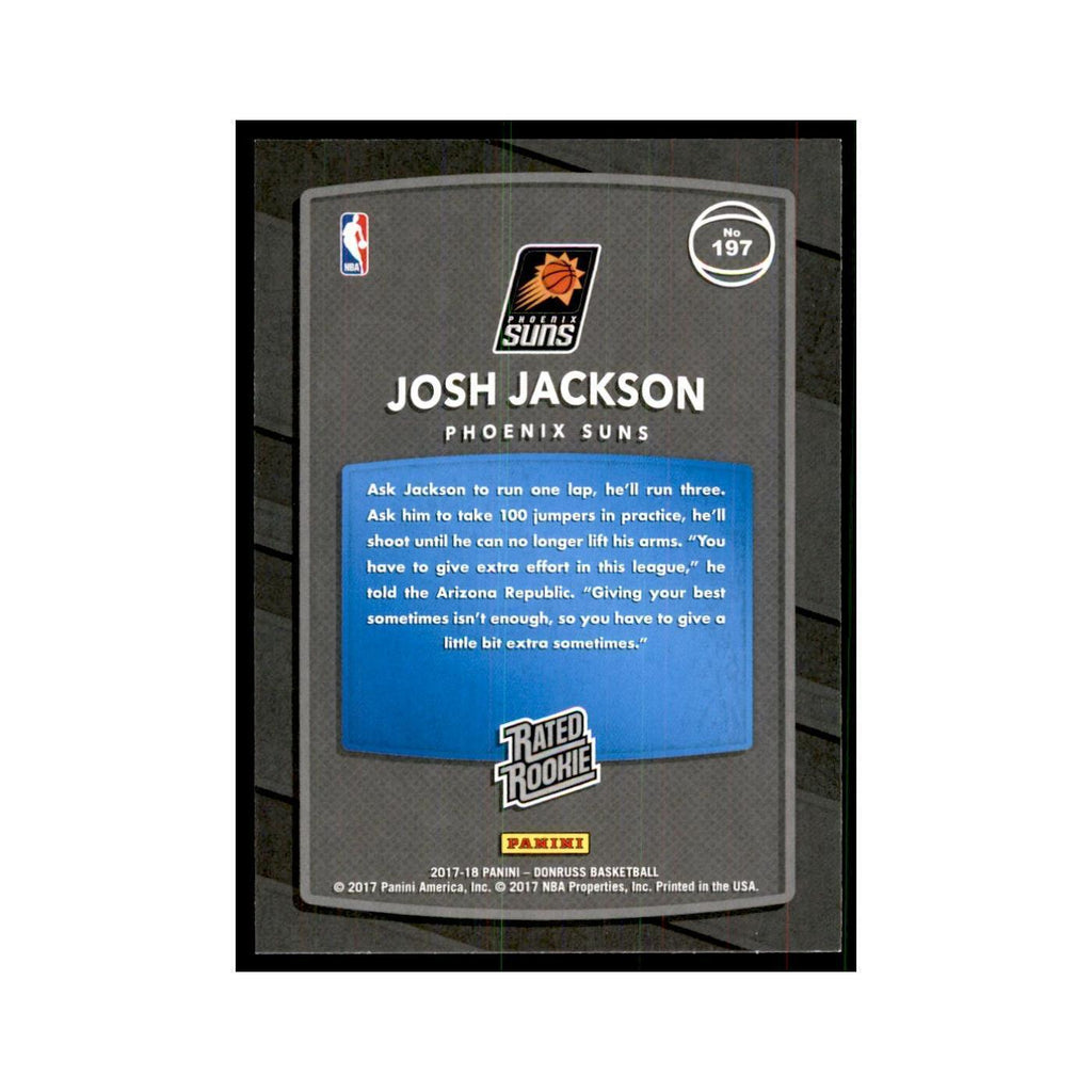 2017 Donruss Josh Jackson Basketball Cards #197
