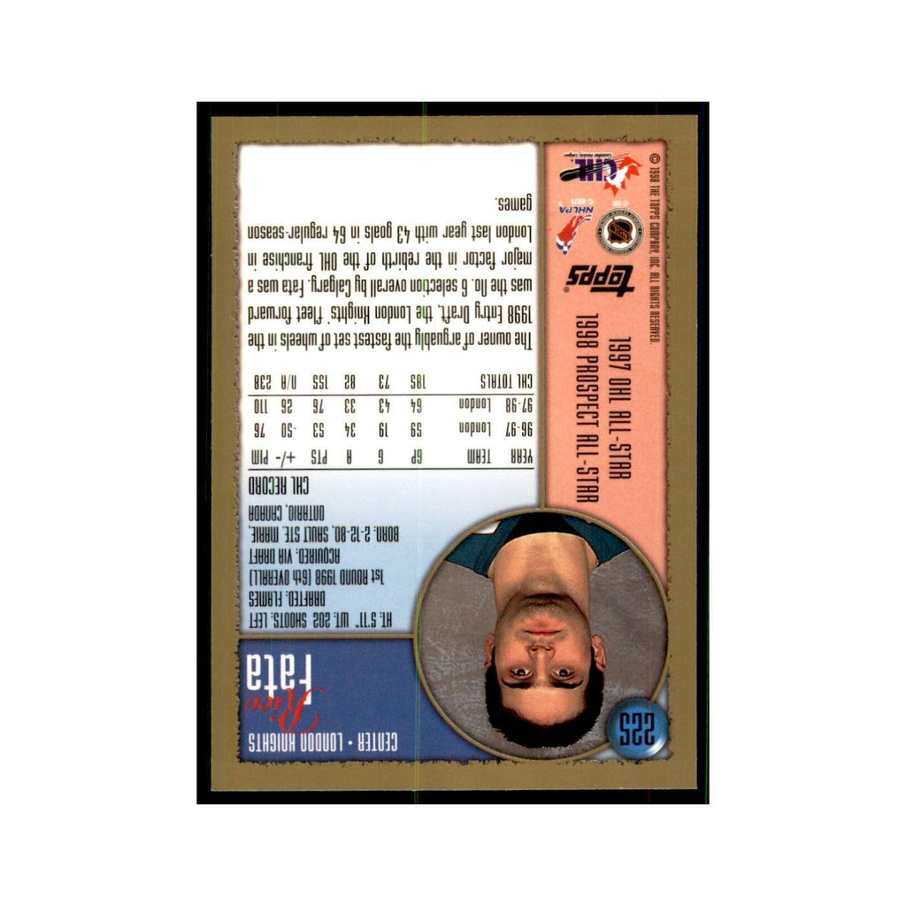 1998 Topps Rico Fata London Knights #225