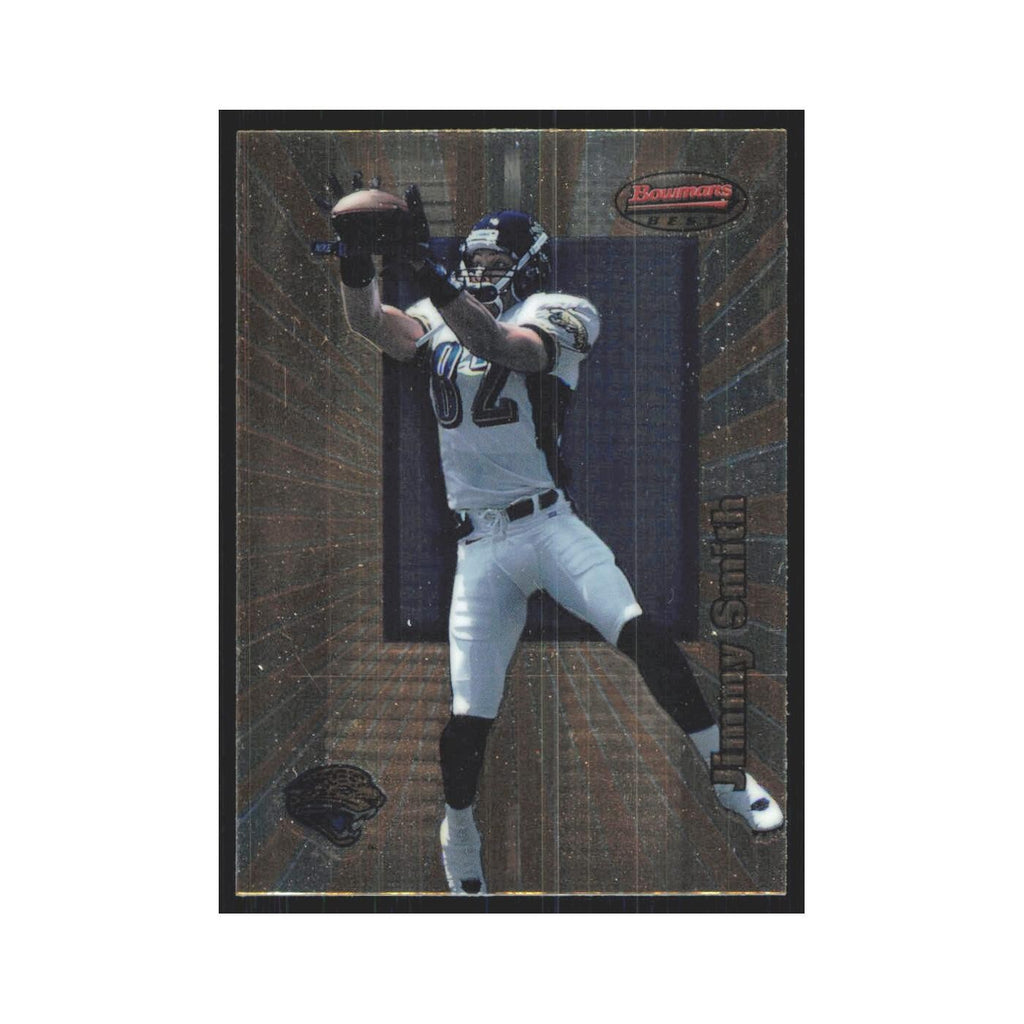 1998 Bowman's Best Jimmy Smith Jaguars #25