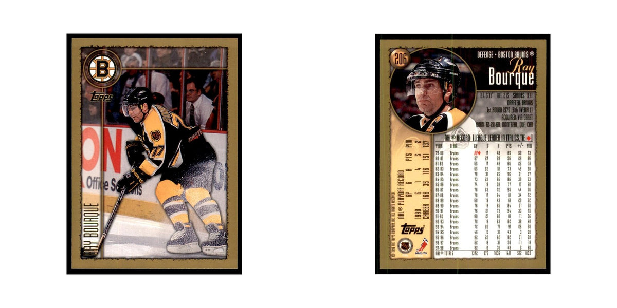1998 Topps Ray Bourque Boston Bruins #206