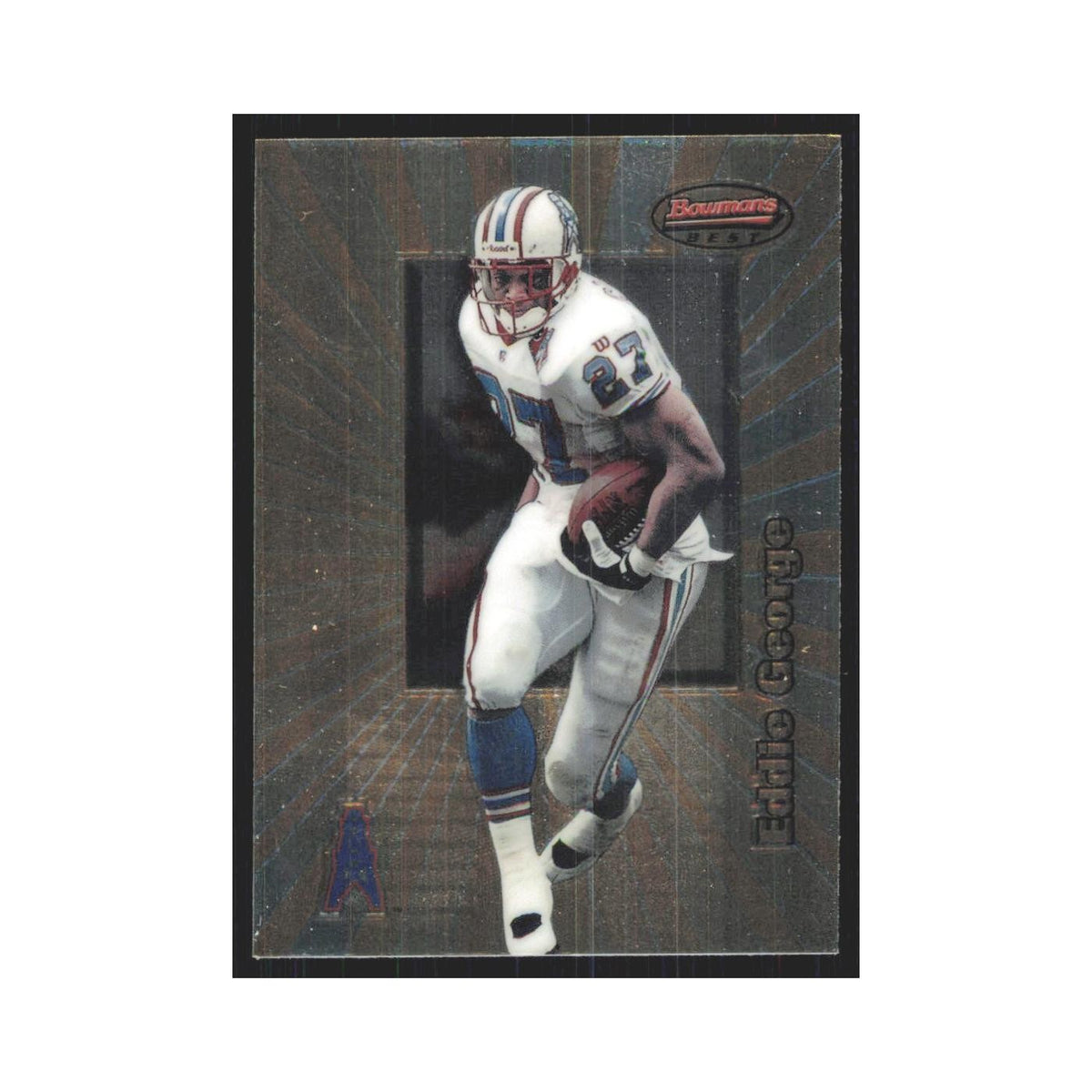 1998 Bowman's Best Eddie George Tennessee Oilers #27
