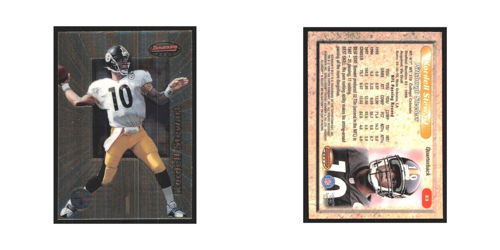 1998 Bowman's Best Kordell Stewart Steelers #23