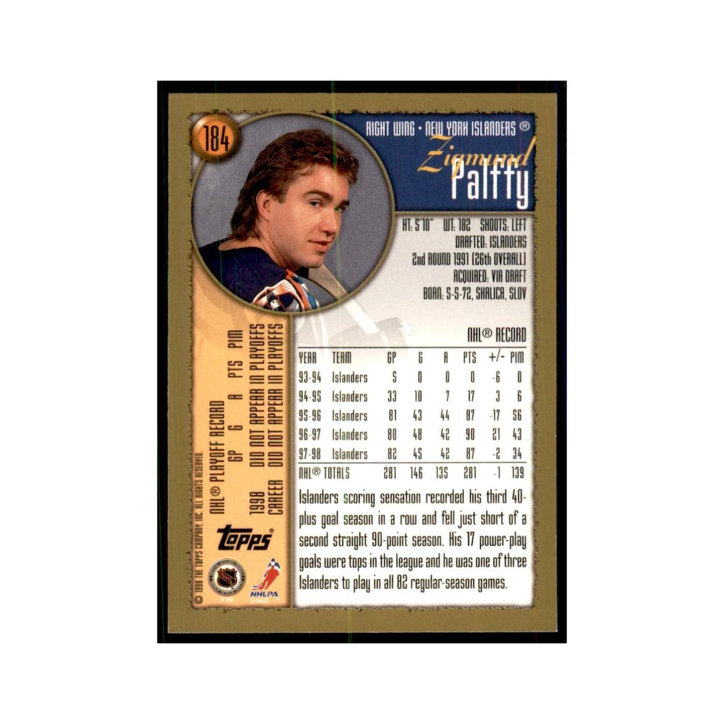 1998 Topps Zigmund Palffy New York Islanders #184