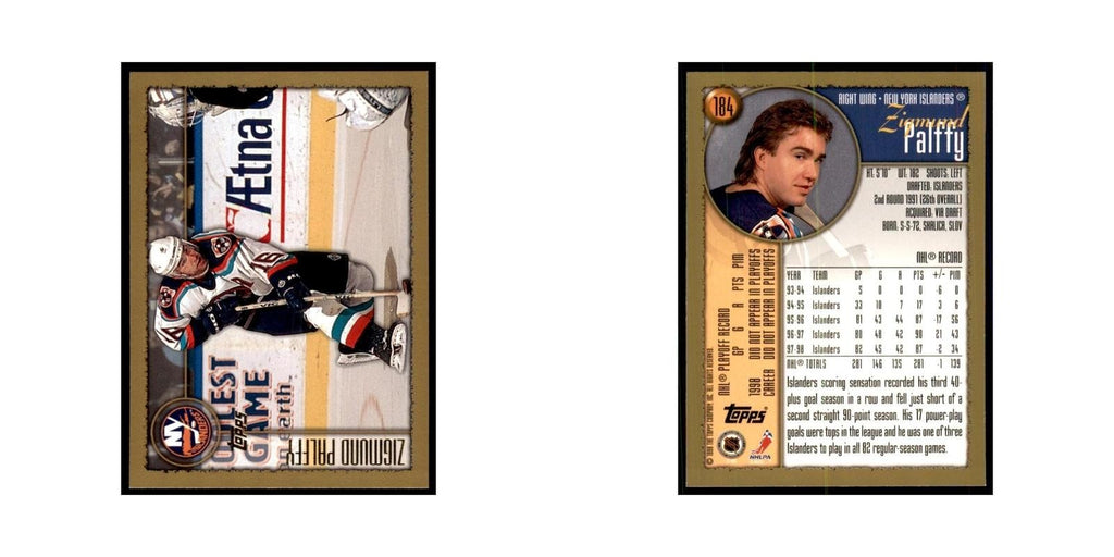 1998 Topps Zigmund Palffy New York Islanders #184