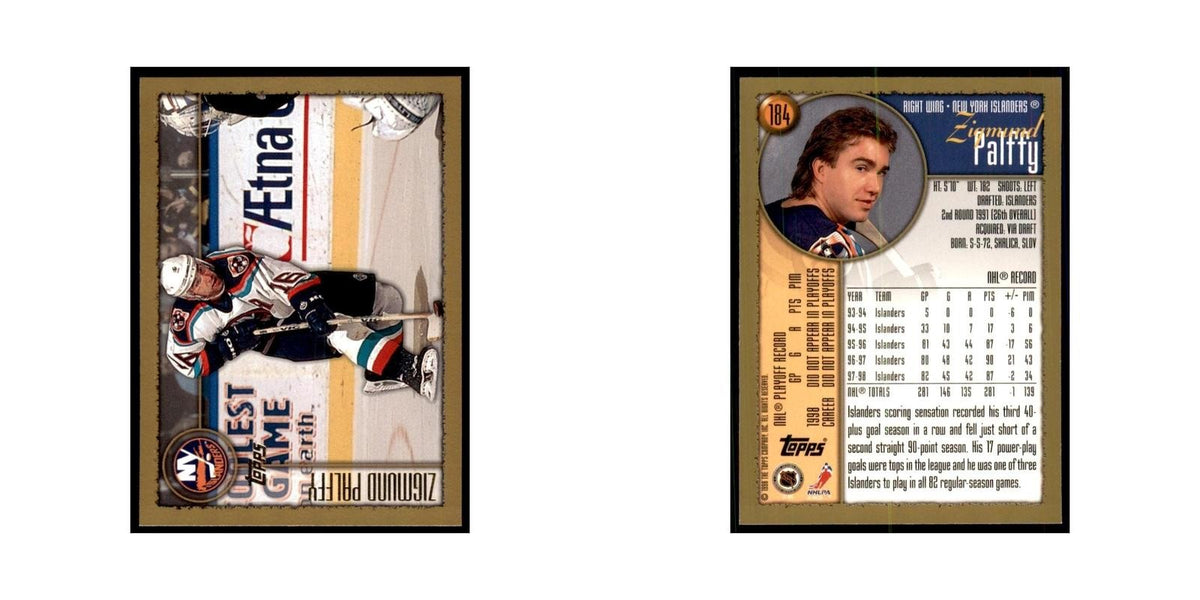 1998 Topps Zigmund Palffy New York Islanders #184