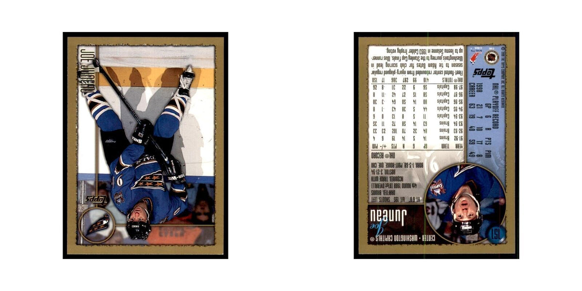 1998 Topps Joe Juneau Washington Capitals #151