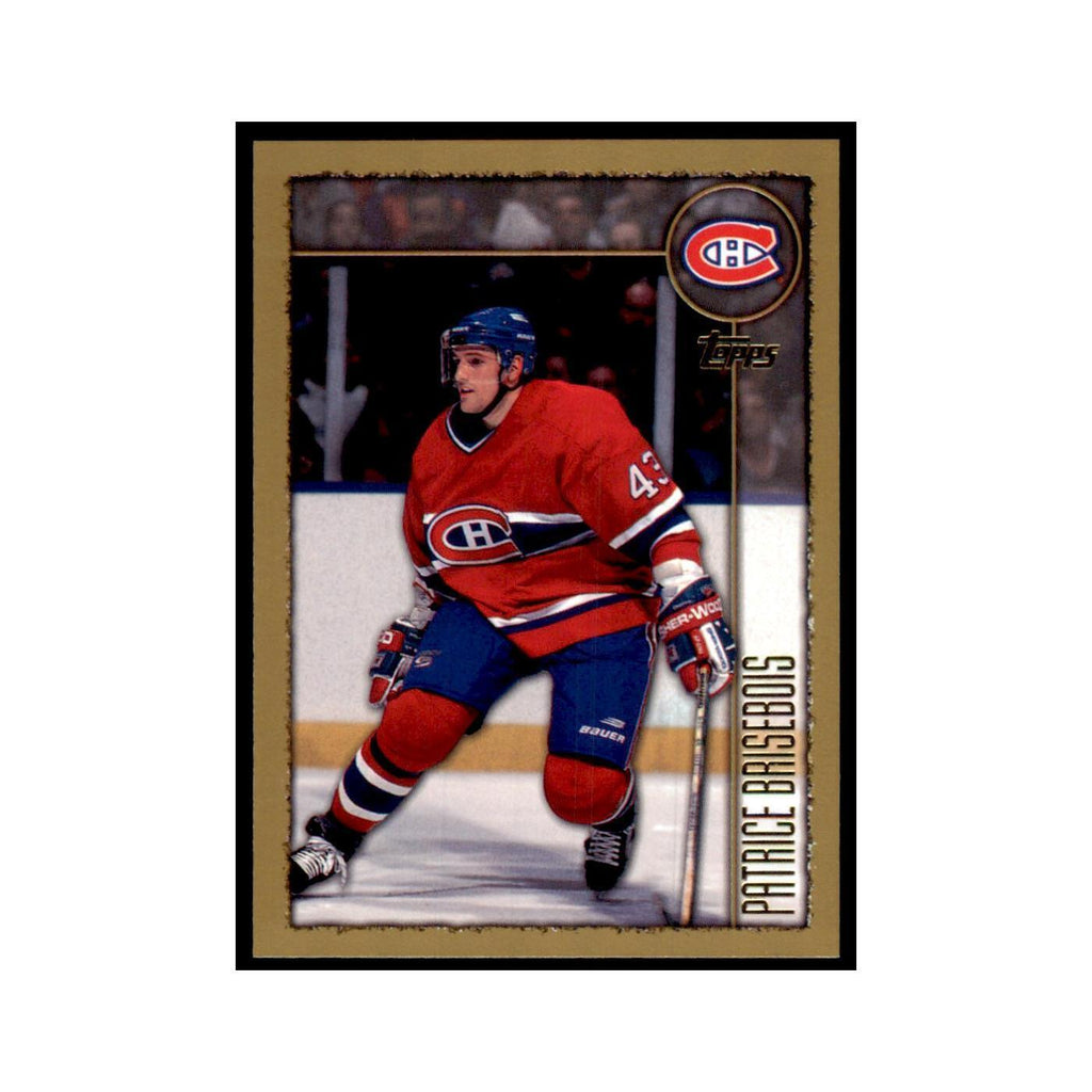 1998 Topps Patrice Brisebois Montreal Canadiens #80