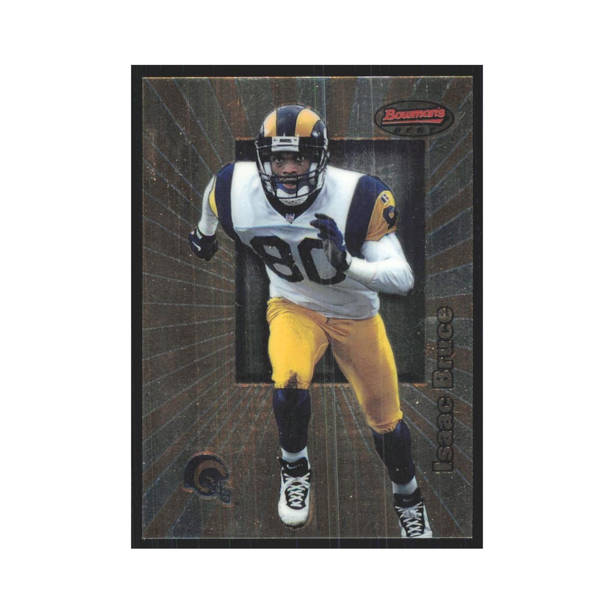 1998 Bowman's Best Isaac Bruce St. Louis Rams #5