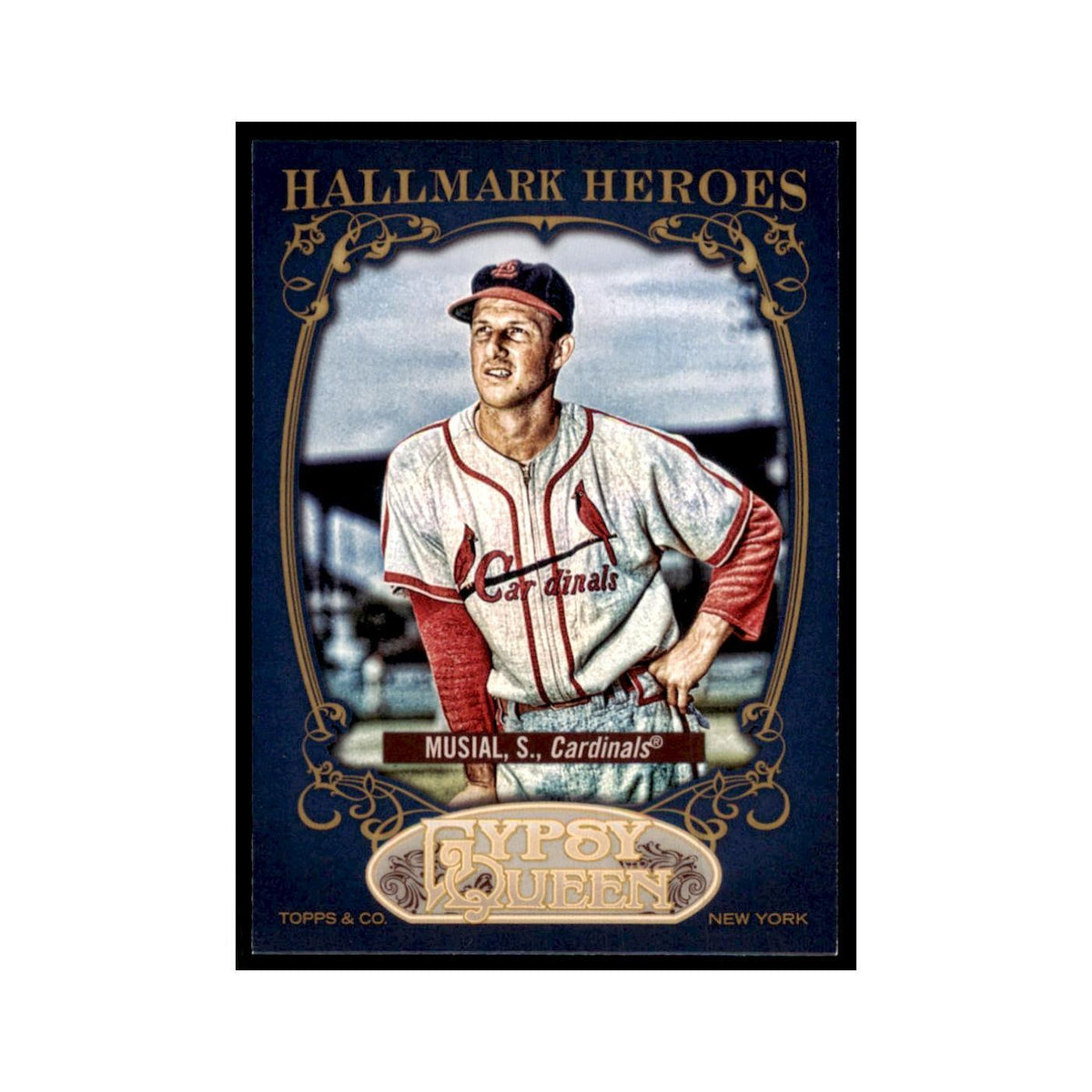 2012 Topps Gypsy Queen Stan Musial Baseball Cards #HH-SM