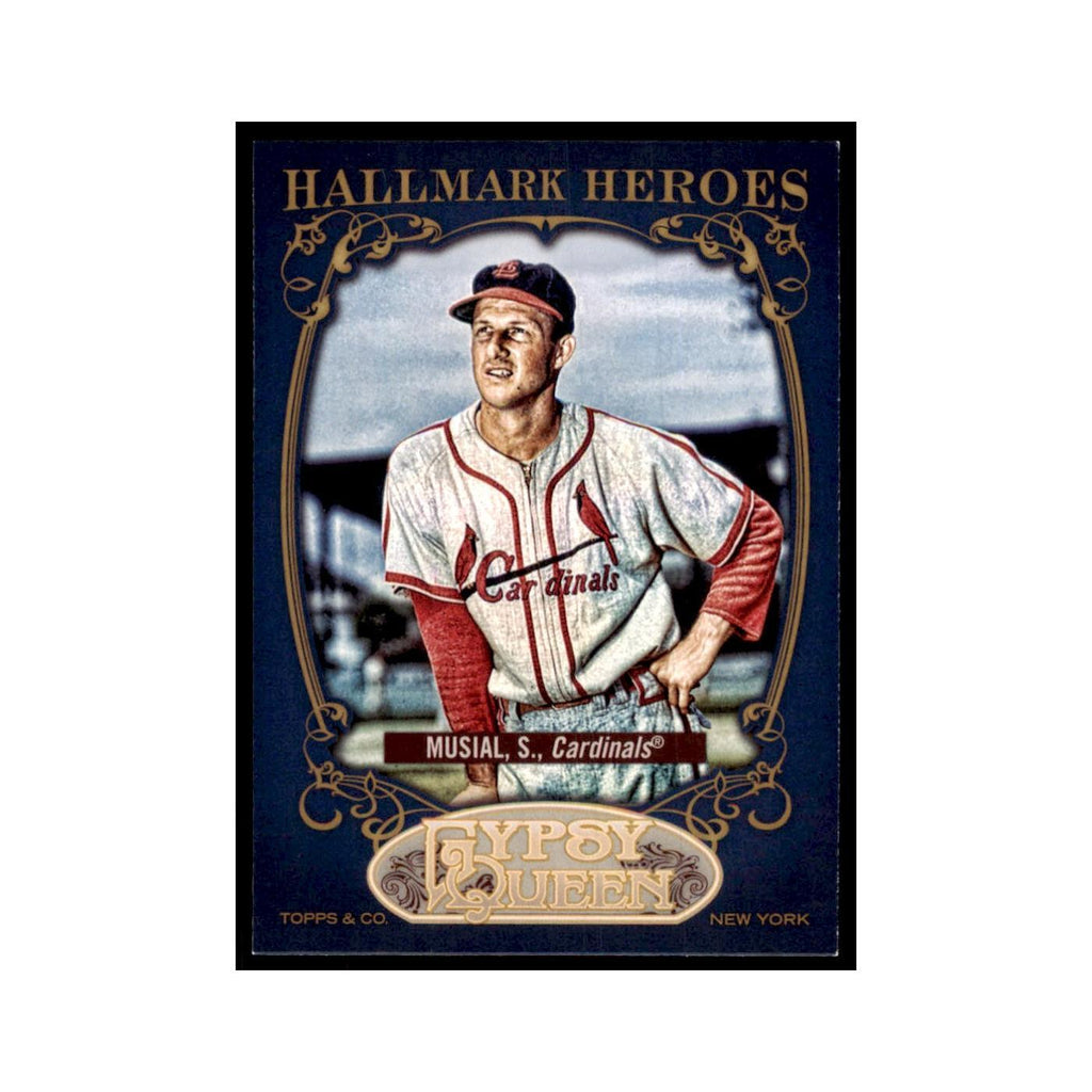 2012 Topps Gypsy Queen Stan Musial Baseball Cards #HH-SM