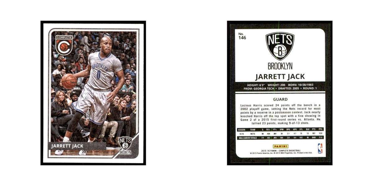2015 Panini Complete Jarrett Jack Nets #146