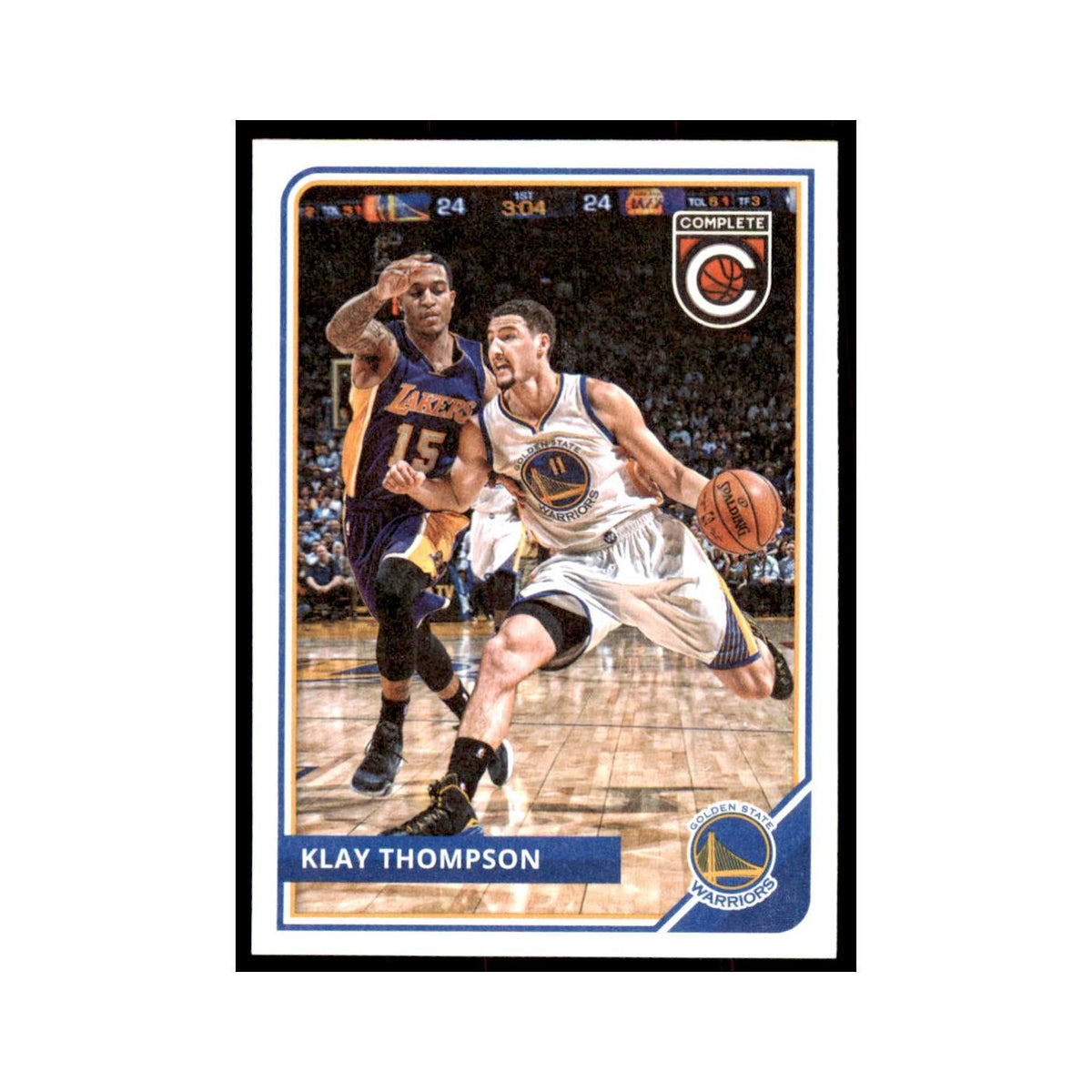 2015 Panini Complete Klay Thompson Golden State Warriors #152
