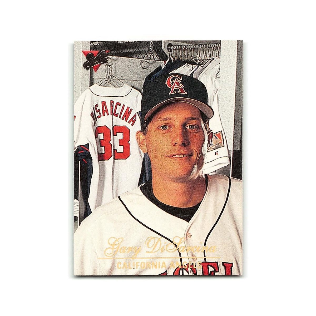 Gary DiSarcina 1994 Studio #10 California Angels Baseball Card NM