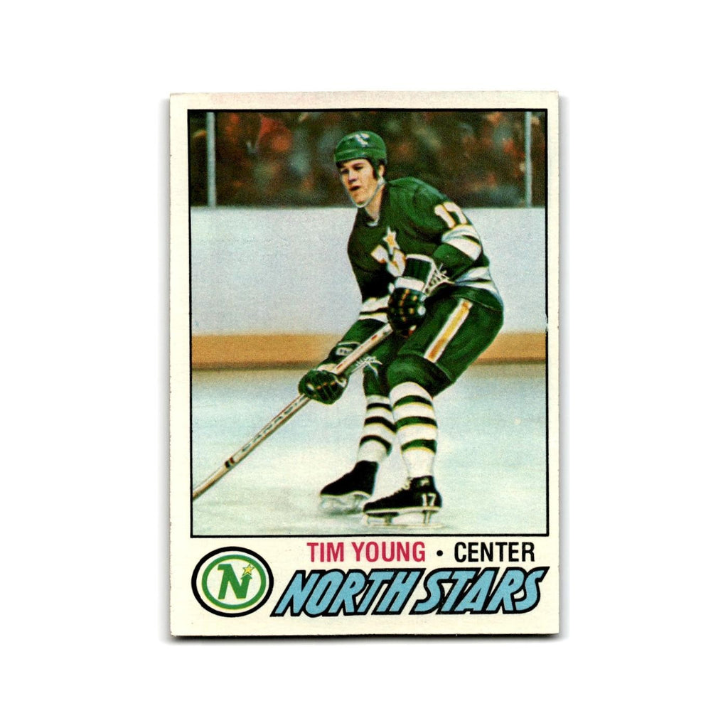 1977 Topps Tim Young Minnesota North Stars #223