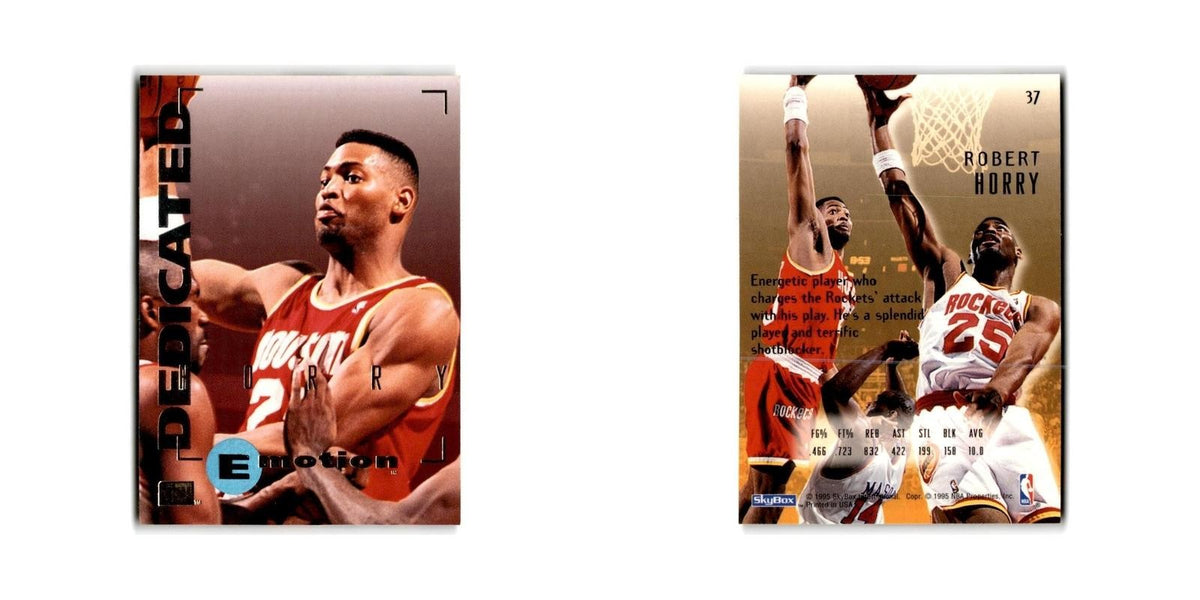 1994 SkyBox E-Motion Robert Horry Rockets #37
