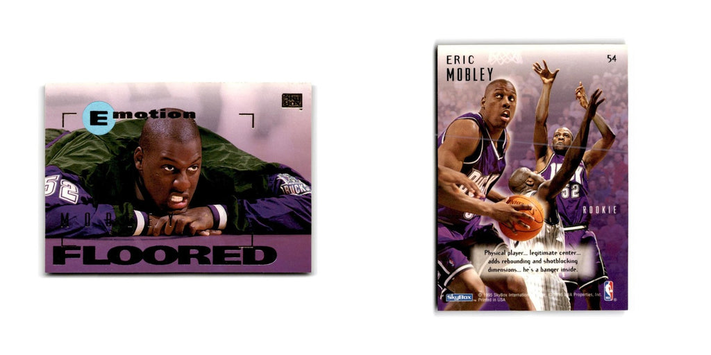1994 SkyBox E-Motion Eric Mobley RC Bucks #54
