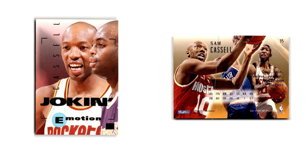 1994 SkyBox E-Motion Sam Cassell Rockets #35