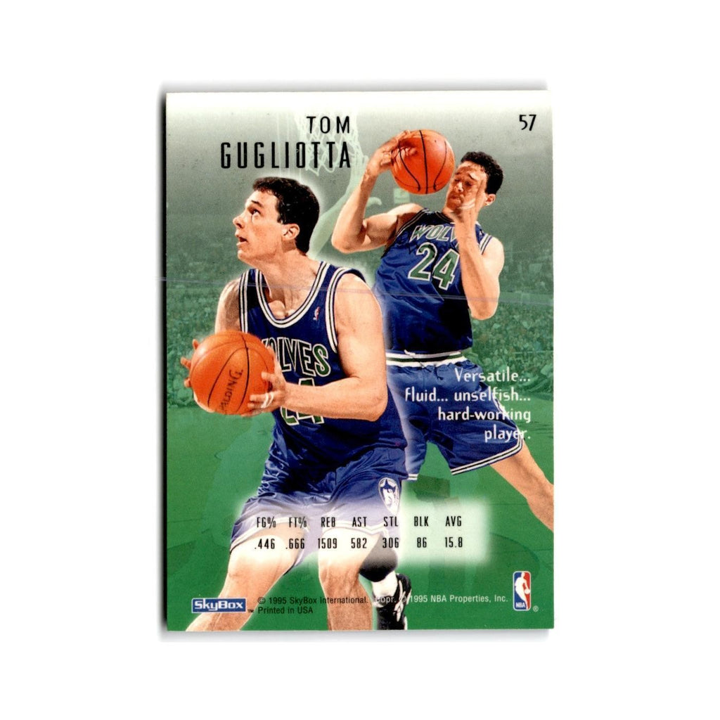 1994 SkyBox E-Motion Tom Gugliotta Timberwolves #57