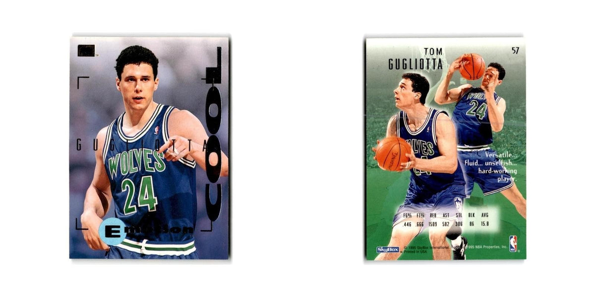 1994 SkyBox E-Motion Tom Gugliotta Timberwolves #57