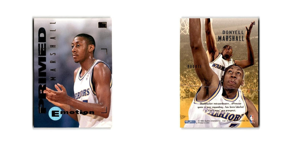 1995 SkyBox Premium Donyell Marshall Golden State Warriors #40