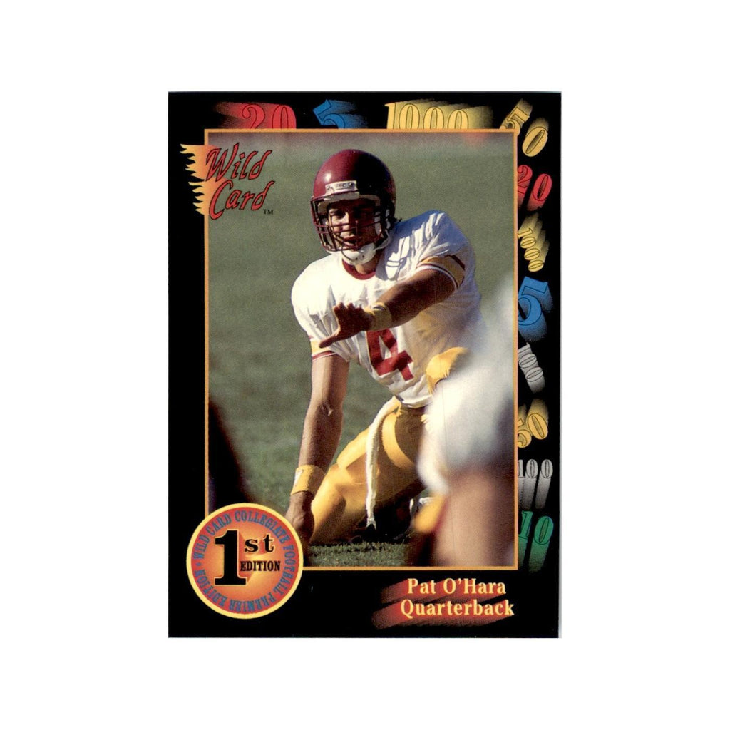 1991 Wild Card Pat O'Hara Football Cards #13
