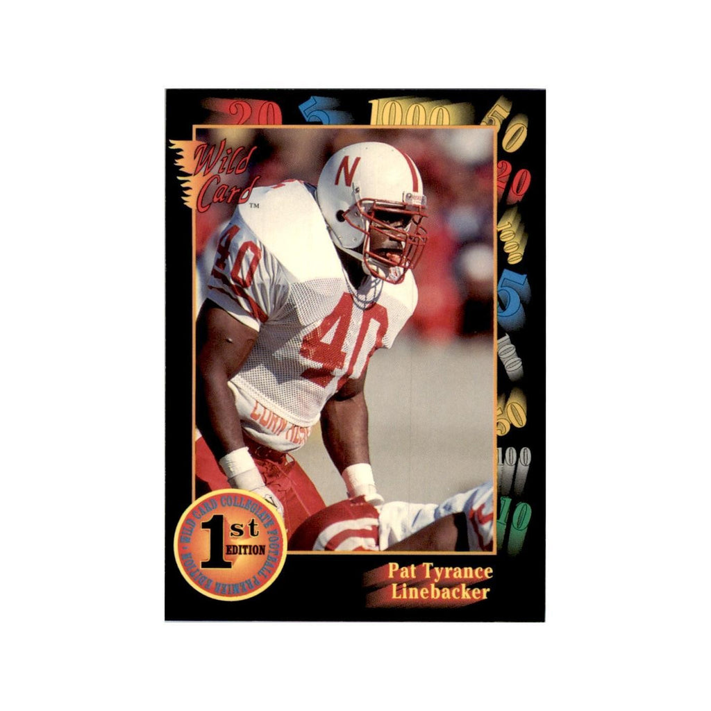 1991 Wild Card Pat Tyrance Football Cards #6