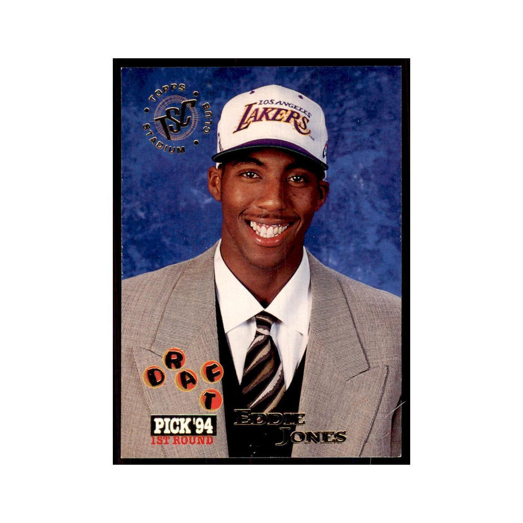1994 Stadium Club Eddie Jones Basketball Cards #180
