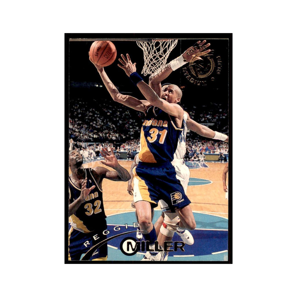 1994 Stadium Club Reggie Miller Basketball Cards #144
